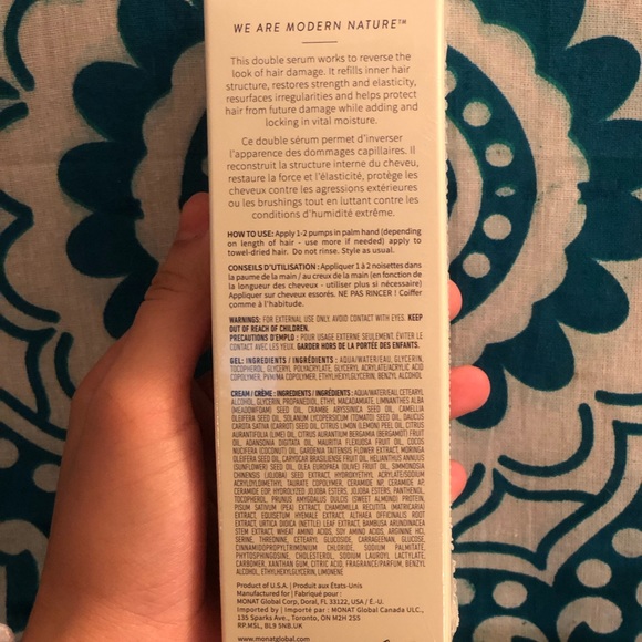 Monat Inner Force Restructuring Serum NWOT - Picture 3 of 4